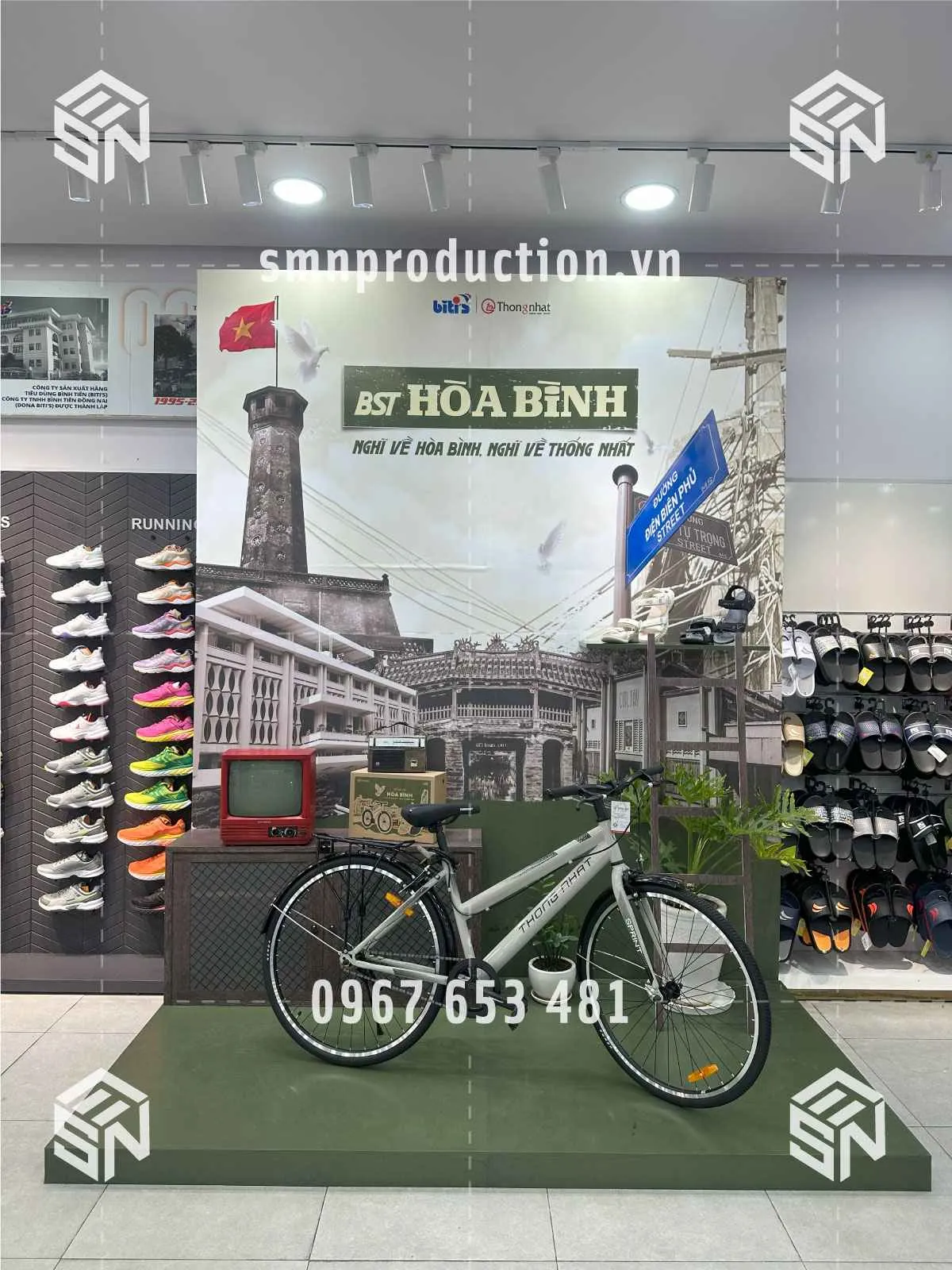 booth quảng cáo