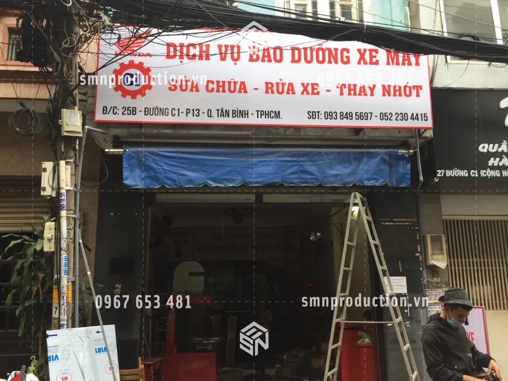 làm bảng hiệu, làm bảng hiệu quảng cáo