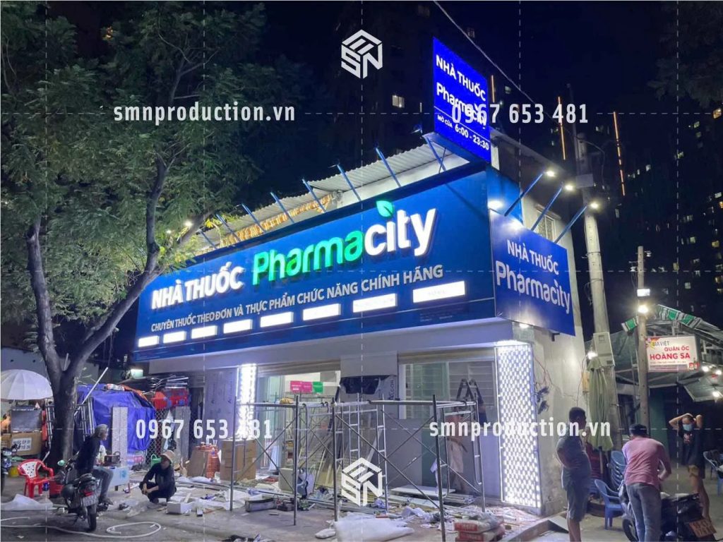 làm bảng hiệu, làm bảng hiệu quảng cáo
