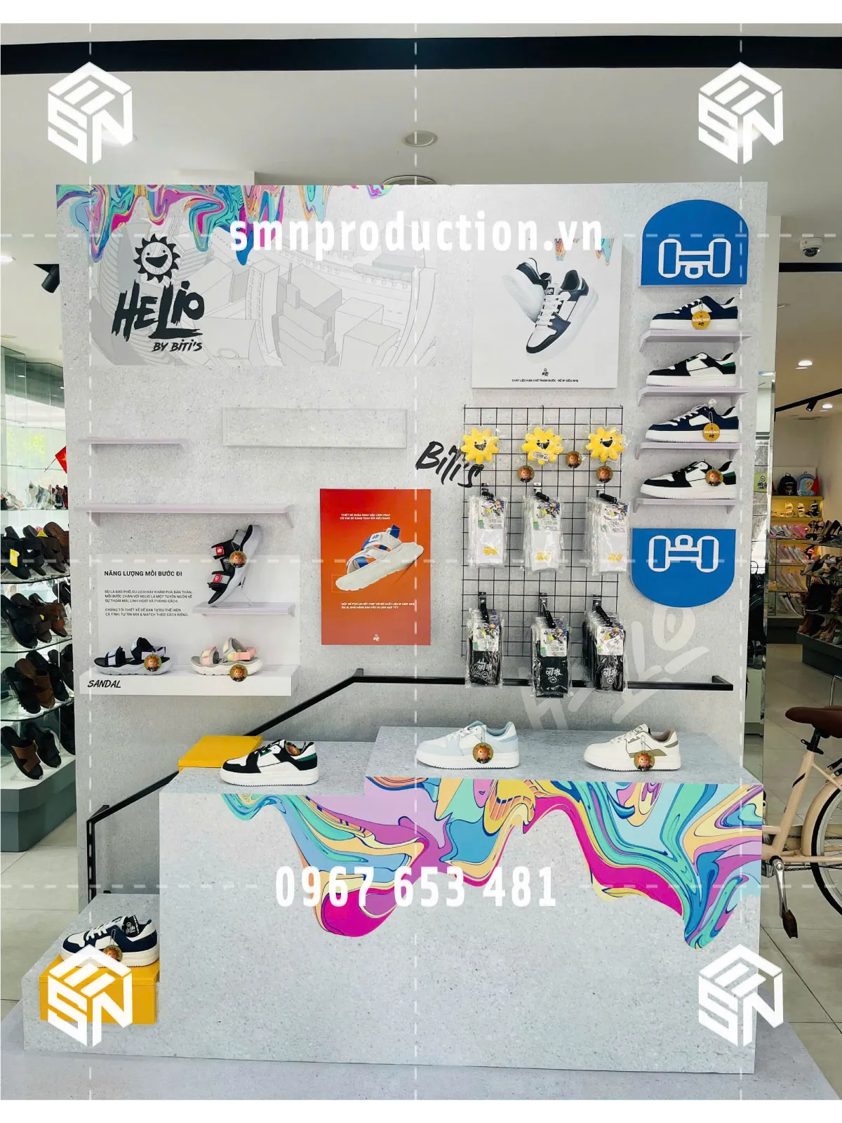 thi công booth quảng cáo, thi công booth, thi công booth quảng cáo siêu thị