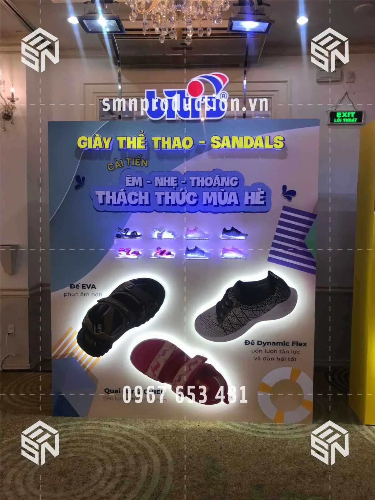 thi công booth quảng cáo, thi công booth, thi công booth quảng cáo siêu thị