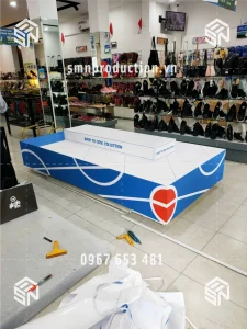 thi công booth quảng cáo