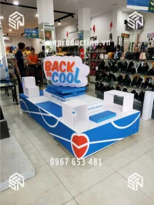 thi công booth quảng cáo