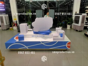 thi công booth quảng cáo