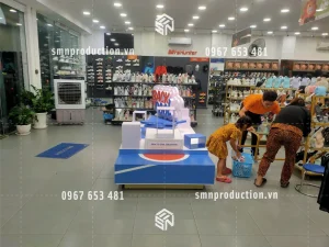 thi công booth quảng cáo