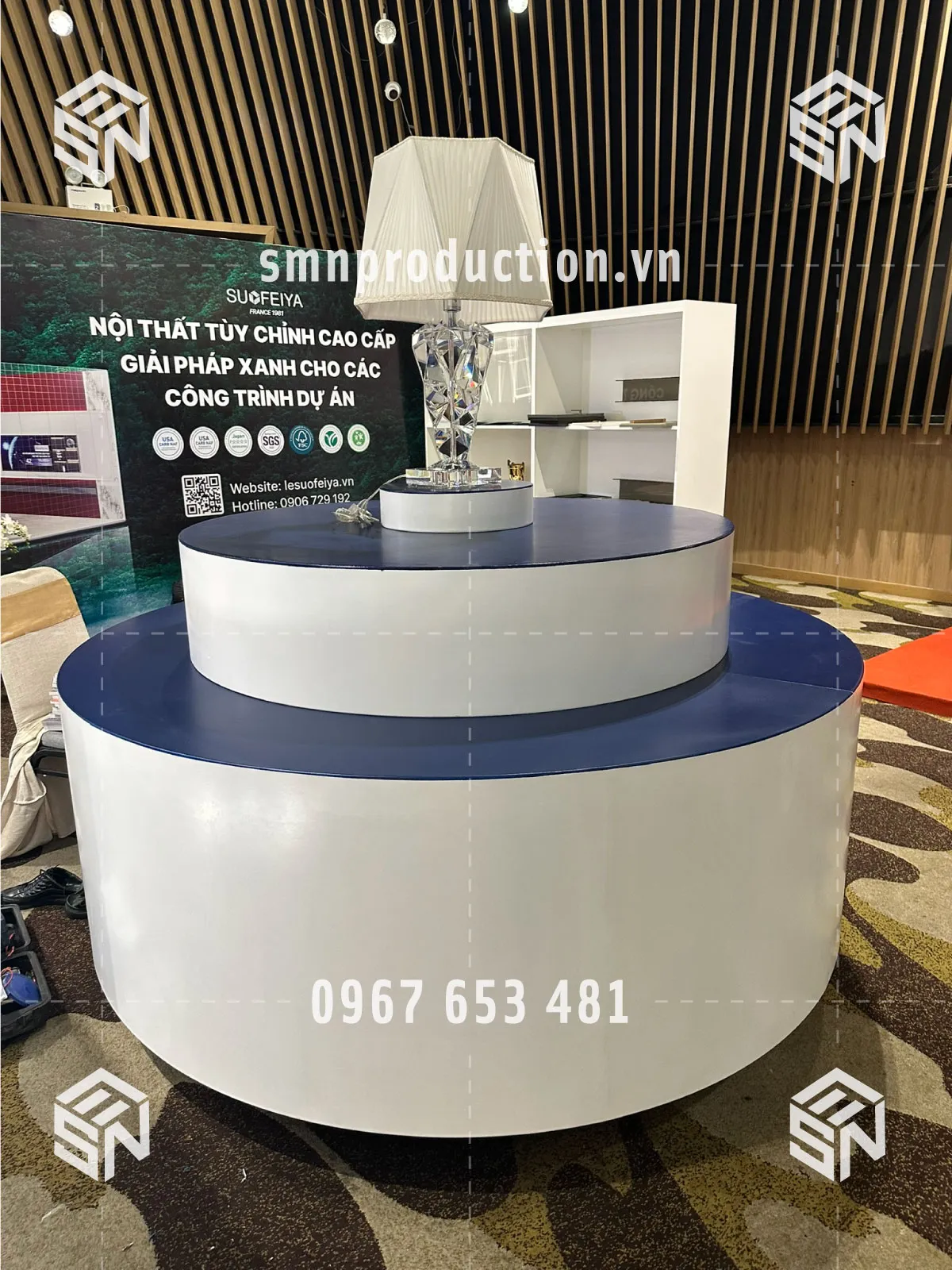 thi công booth quảng cáo