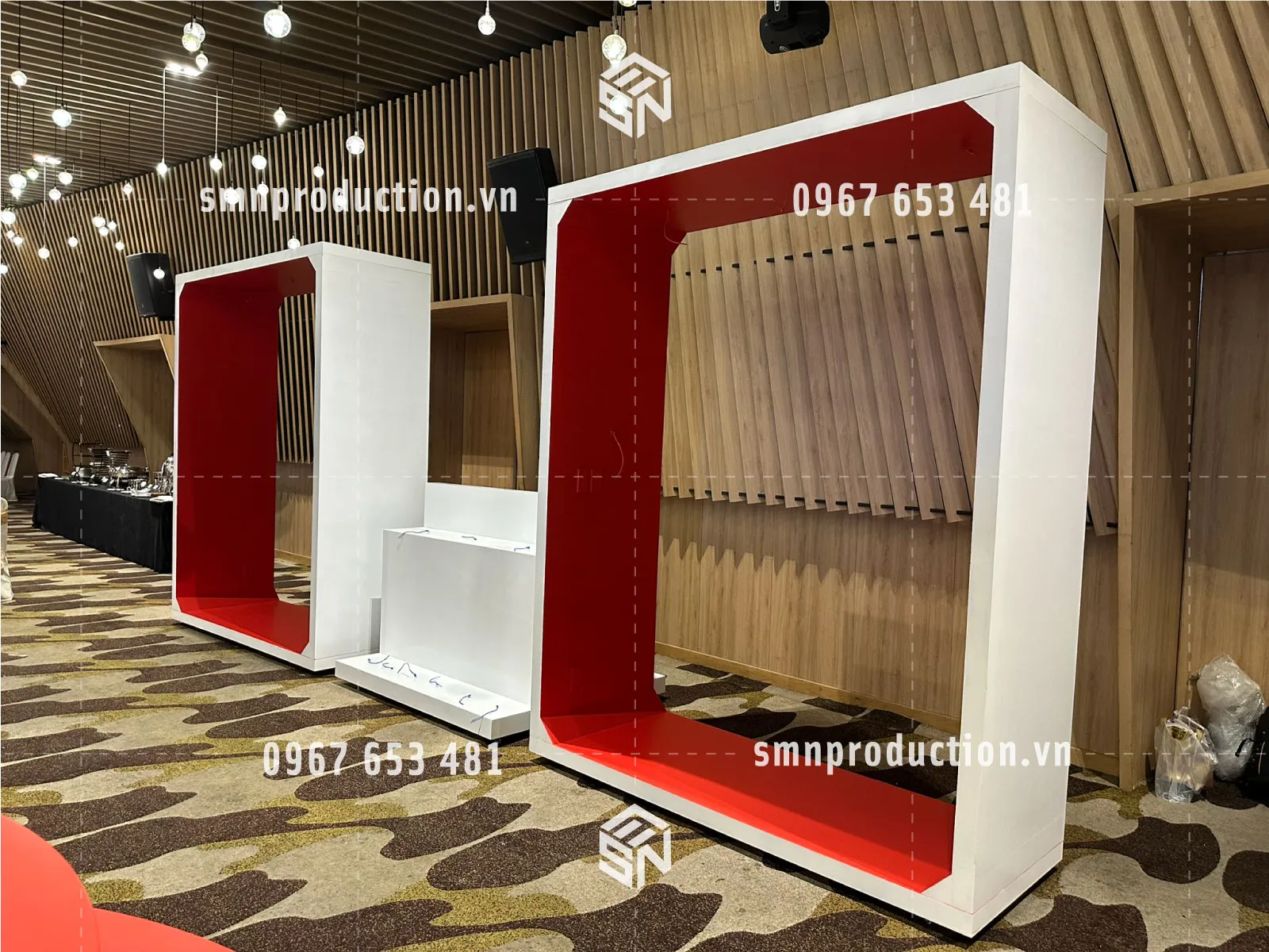 thi công booth quảng cáo