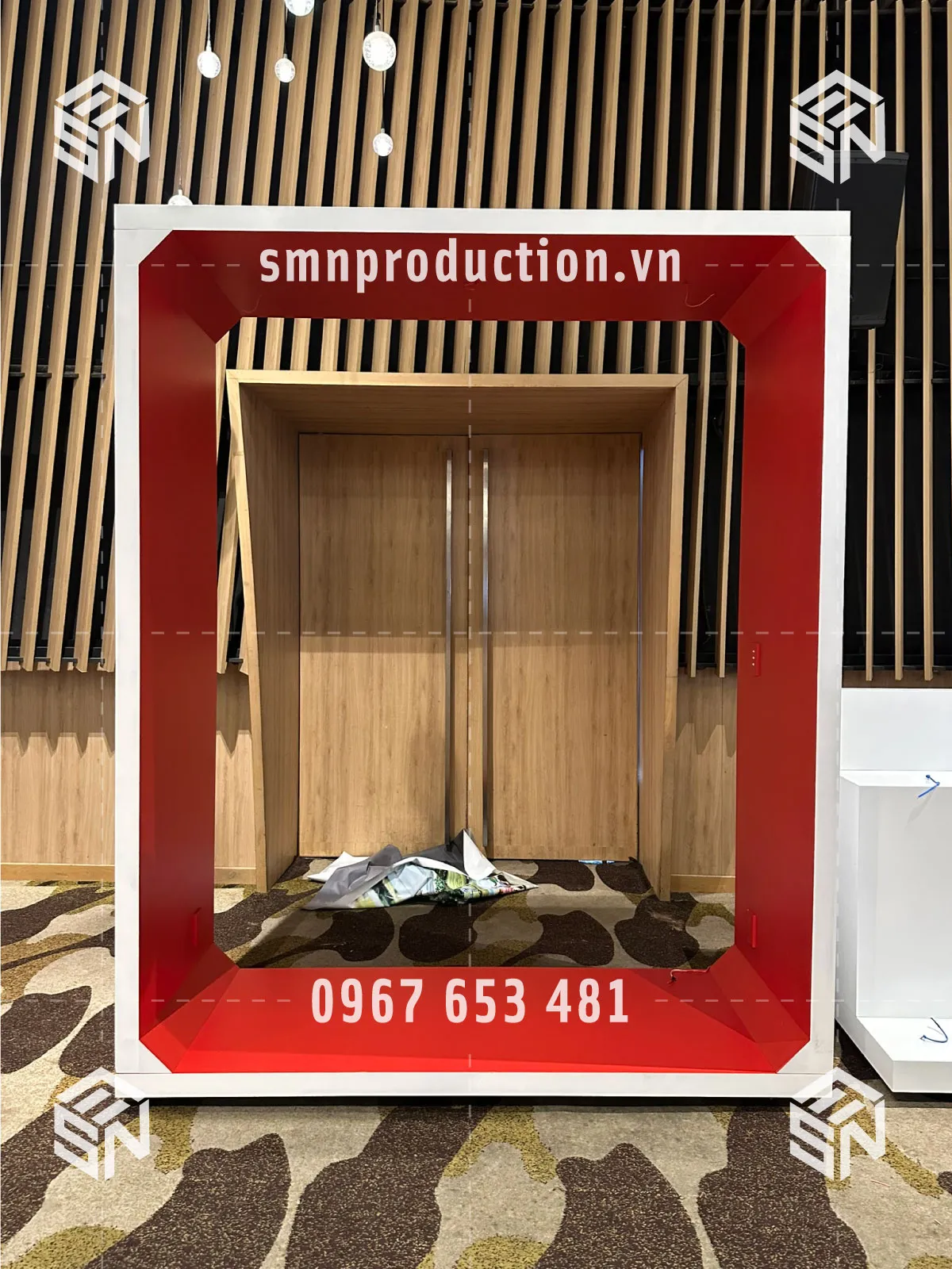 thi công booth quảng cáo