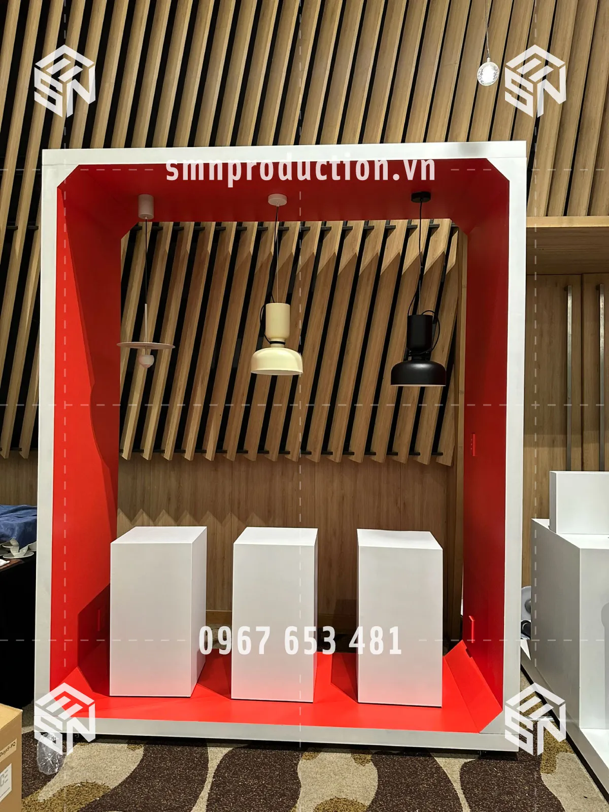 thi công booth quảng cáo