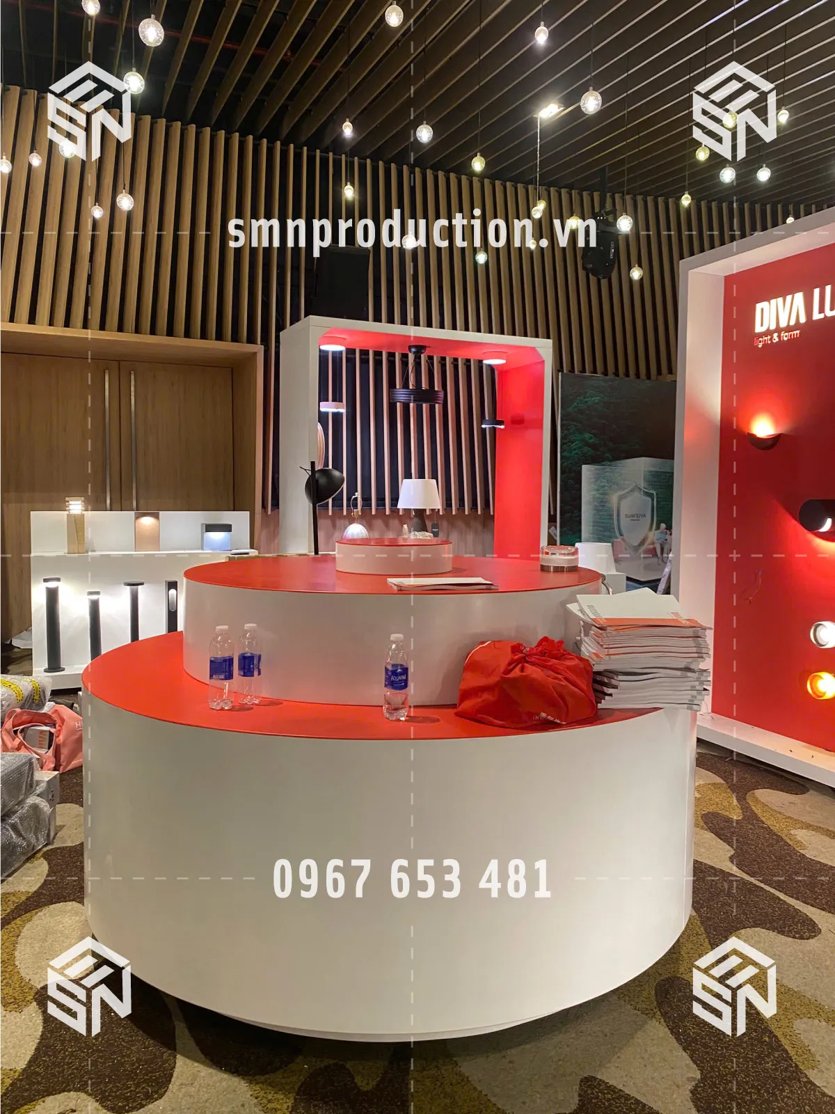 thi công booth quảng cáo