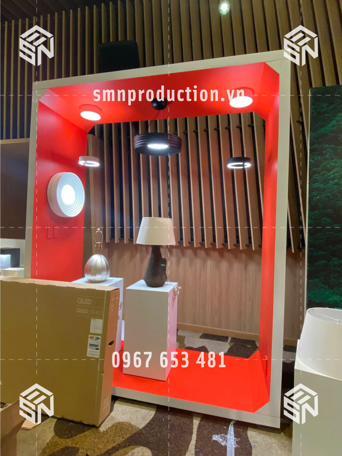 thi công booth quảng cáo